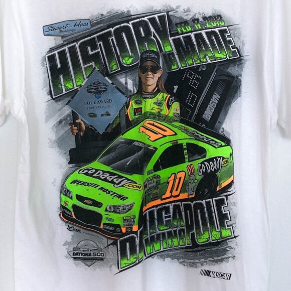 Vintage Chase Nascar Daytona 500 vtg t shirt L - Picture 10 of 10